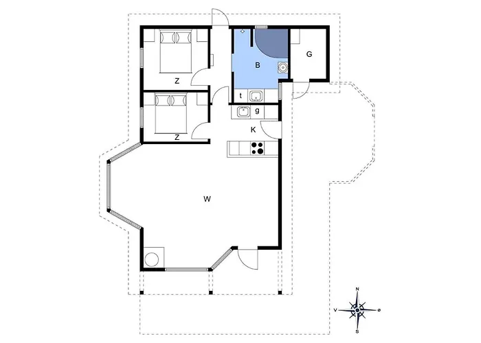 Bl1624-blokhus-jaegerbakken-1 別荘